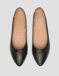 St. Yves Casual Pointed Toe Sepatu Ballerina Wanita