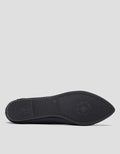 St. Yves Casual Pointed Toe Sepatu Ballerina Wanita
