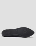 St. Yves Casual Pointed Toe Sepatu Ballerina Wanita