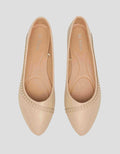St. Yves Casual Pointed Toe Sepatu Ballerina Wanita