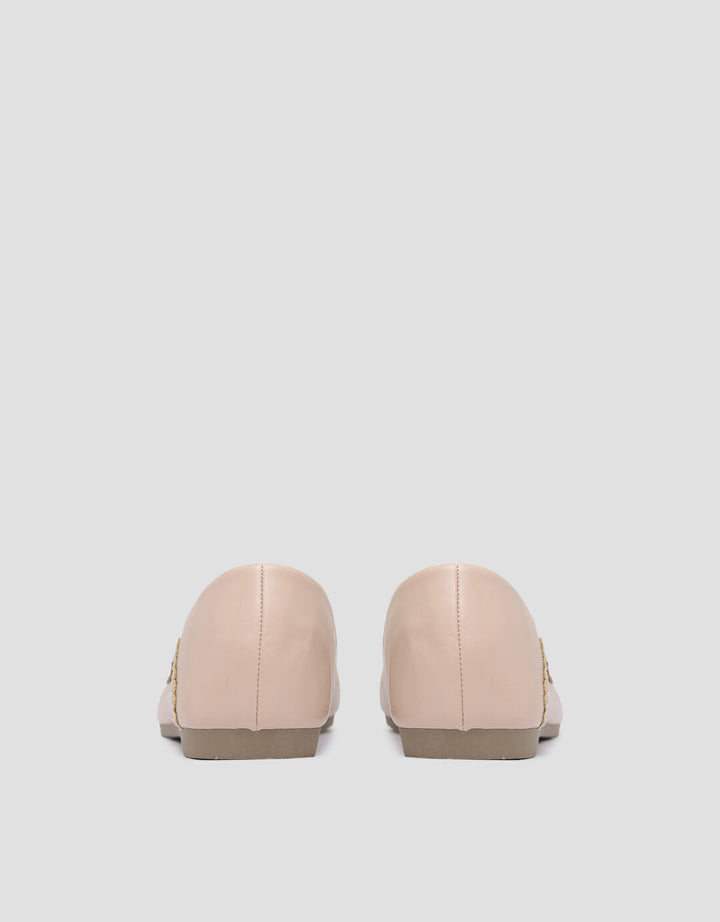 St. Yves Casual Pointed Toe Sepatu Ballerina Wanita