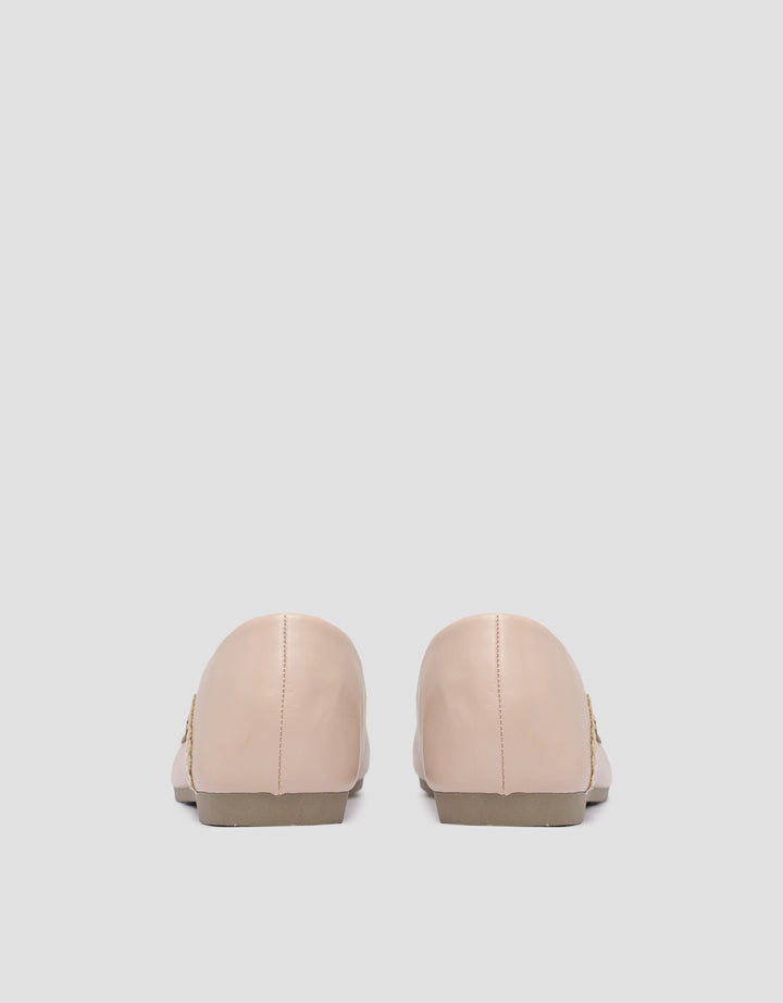 St. Yves Casual Pointed Toe Sepatu Ballerina Wanita