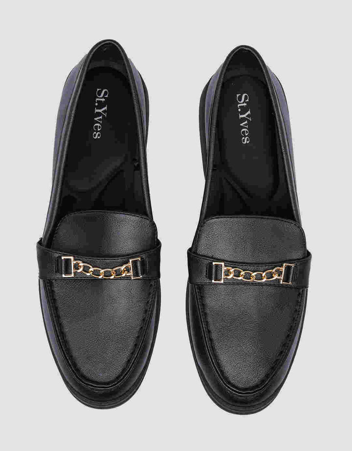 St. Yves Chain Accessories Moccasin Sepatu Wanita