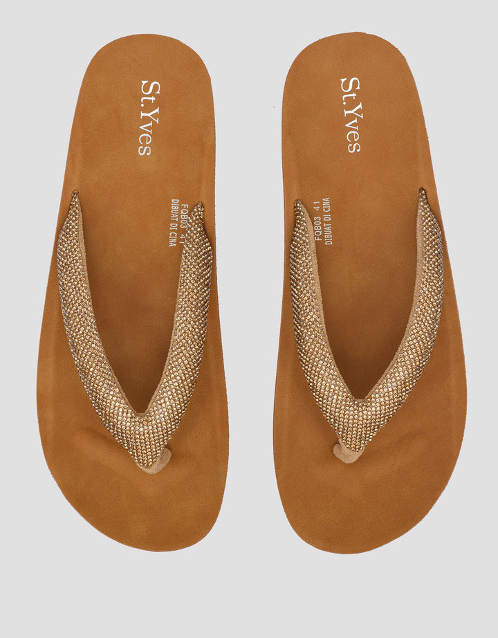 St. Yves Y-Strap Slipper Women's Sandals