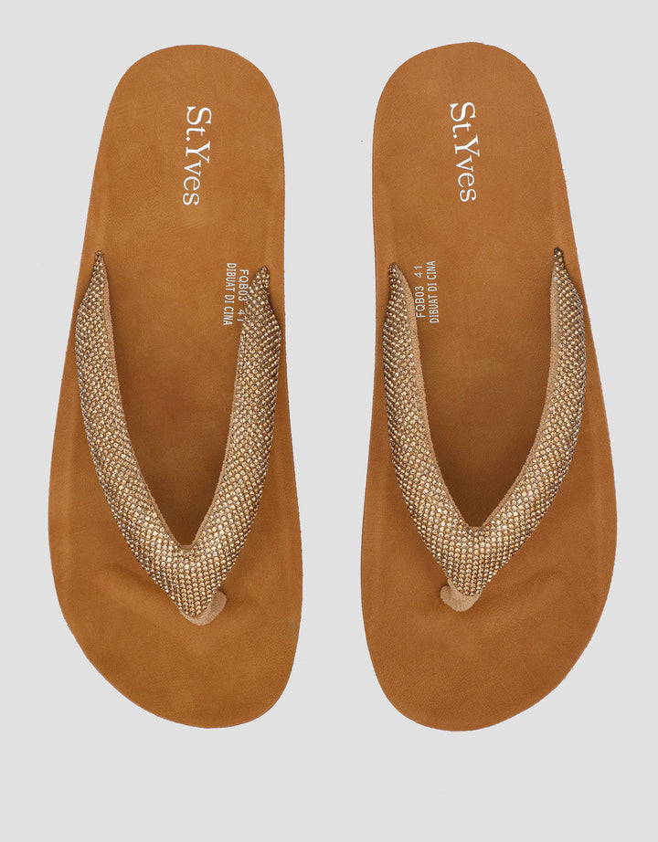 St. Yves Y-Strap Slipper Women's Sandals