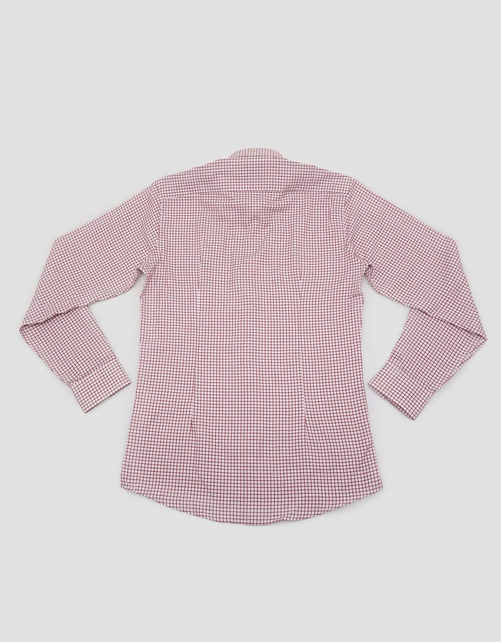Stanley Adams 96 Long Sleeve Slim Medium Check Shirt
