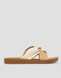 St. Yves Cross Strap Slipper Women's Sandals