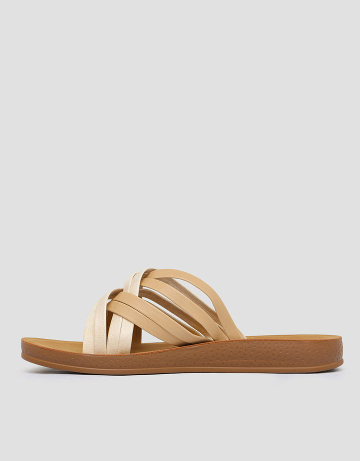 St. Yves Cross Strap Slipper Women's Sandals