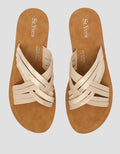 St. Yves Cross Strap Slipper Women's Sandals
