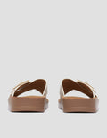 St. Yves Cross Strap Slipper Sandal Wanita