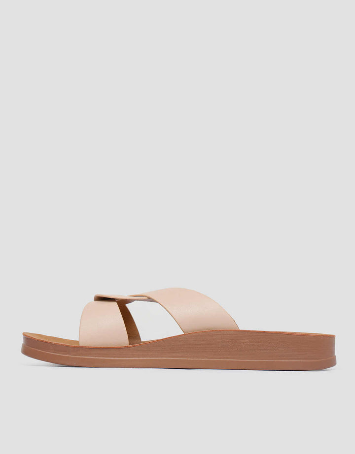 St. Yves Cross Ban Sandal Slipper Wanita