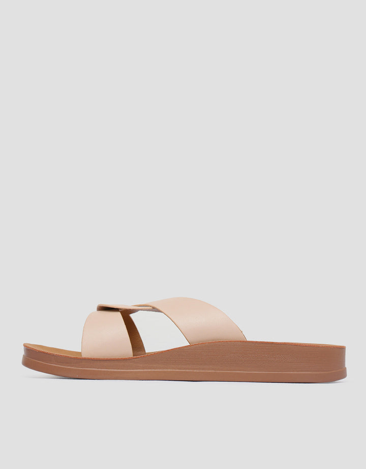 St. Yves Cross Ban Sandal Slipper Wanita
