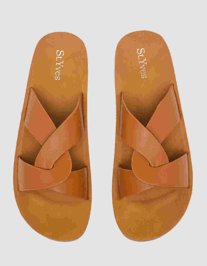 St. Yves Cross Ban Sandal Slipper Wanita