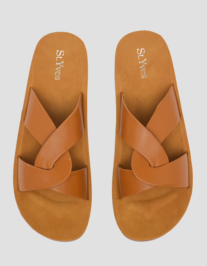 St. Yves Cross Ban Sandal Slipper Wanita