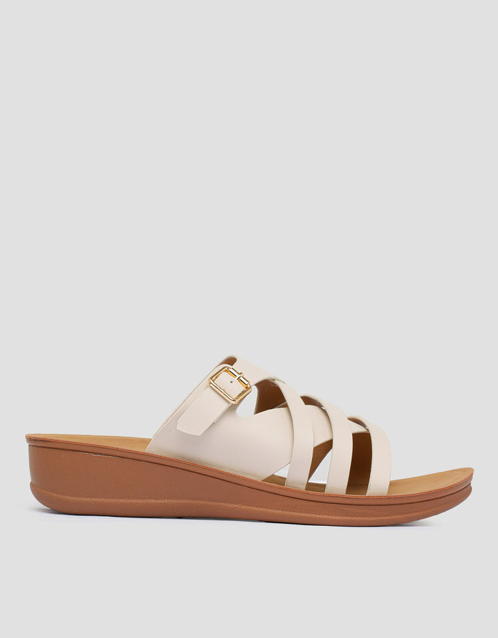 St. Yves Strap Kombinasi Slipper Sandals Wanita