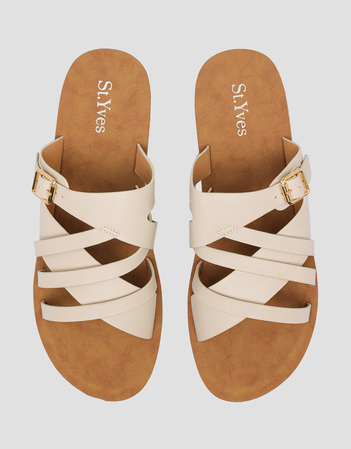St. Yves Strap Combination Slipper Sandals Women