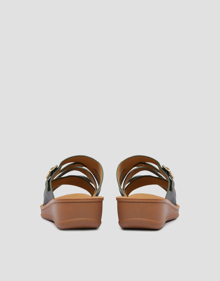 St. Yves Strap Kombinasi Slipper Sandals Wanita