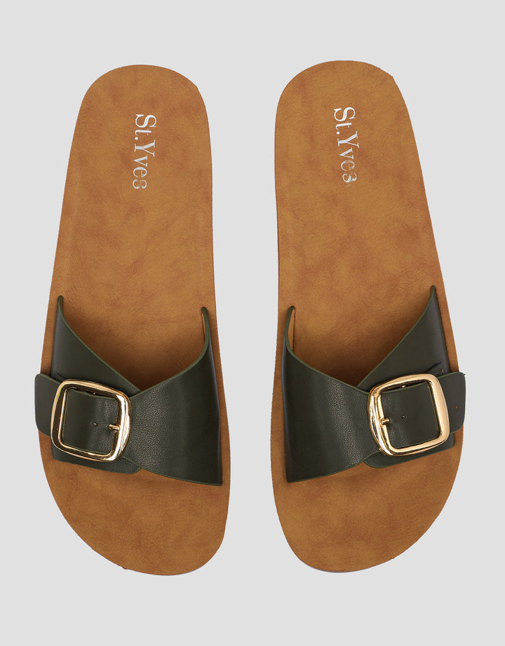 St. Yves FQ173 Sandal Slider Wanita