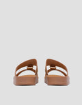 St. Yves Double Strap Sandal Slipper Wanita