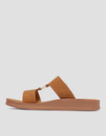 St. Yves Double Strap Sandal Slipper Wanita