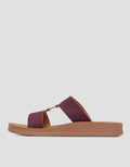 St. Yves Double Strap Sandal Slipper Wanita