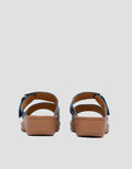 St. Yves Laser Cut Strap Slipper Women's Sandals