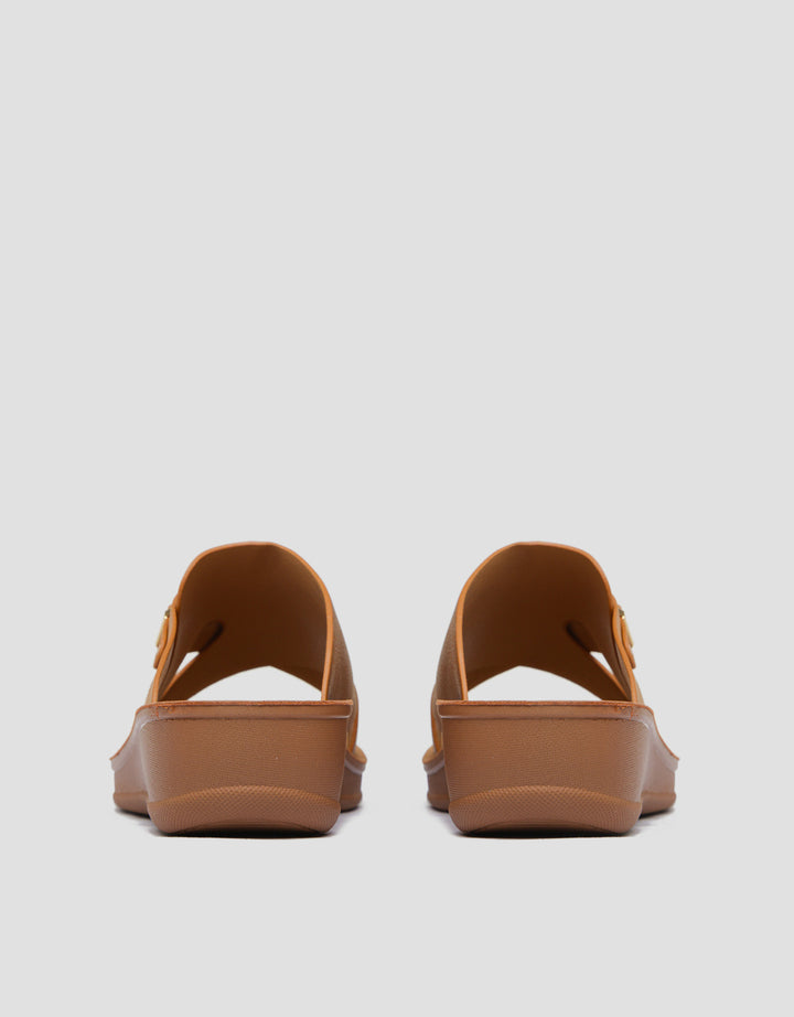 St. Yves Belt Strap Sandal Slipper Wanita