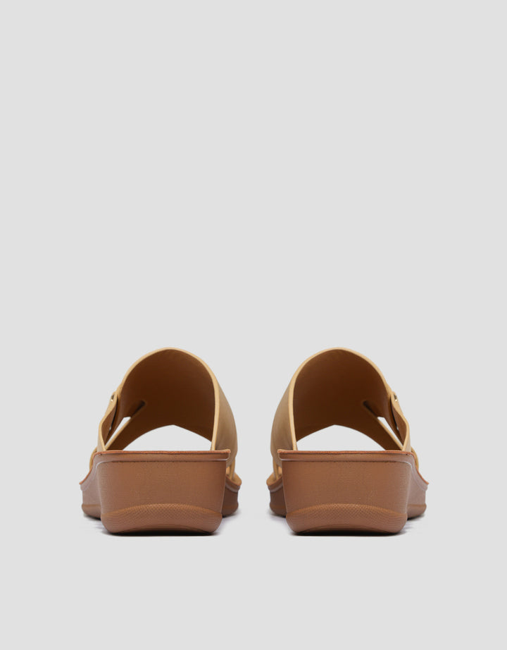 St. Yves Belt Strap Sandal Slipper Wanita