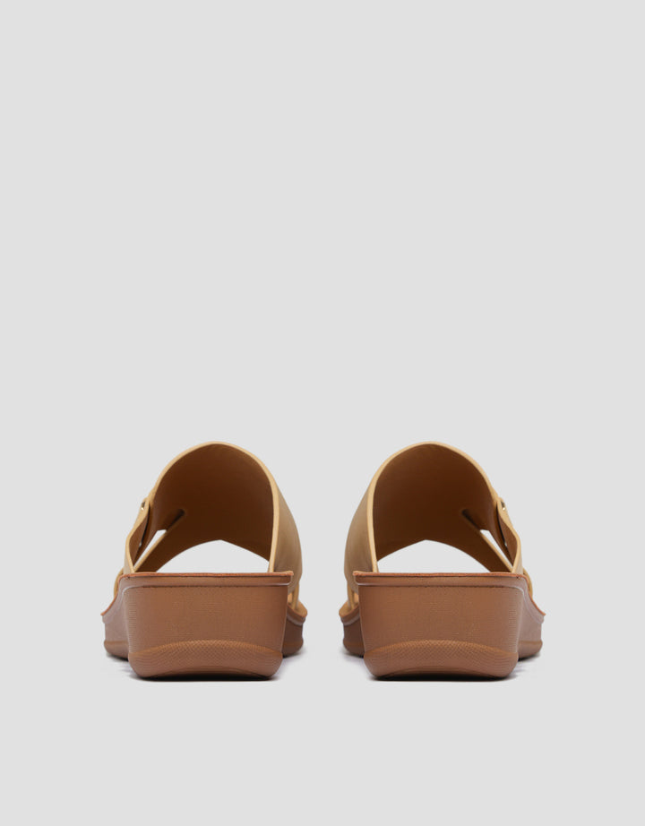 St. Yves Belt Strap Sandal Slipper Wanita