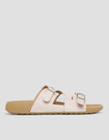 St. Yves Buckle Strap Slipper Sandal Wanita
