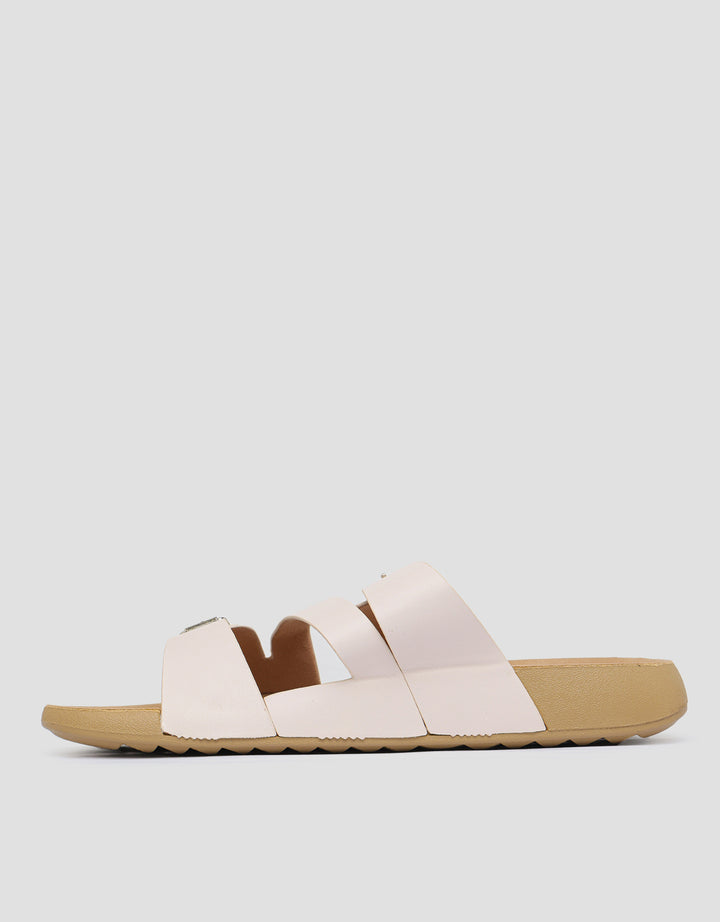 St. Yves Buckle Strap Slipper Sandal Wanita