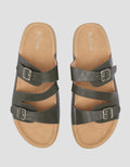 St. Yves Buckle Strap Slipper Sandal Wanita