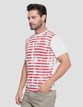 Nevada Stripe Vintage Kaos Lengan Pendek Pria
