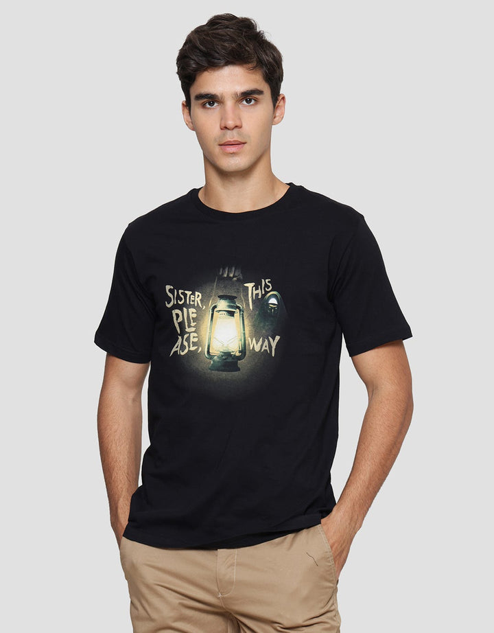 T Zone Wb Sister Please This Way Kaos Lengan Pendek Pria