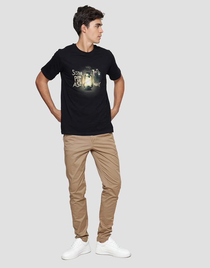 T Zone Wb Sister Please This Way Kaos Lengan Pendek Pria