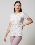 T Zone Kaos Print Wording