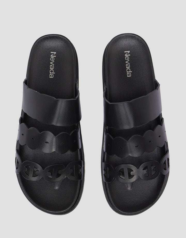 NEVADA COMBINATION STRAP SLIPPER SANDAL WANITA