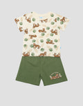 Pipiniko Jersey Print Tiger Pakaian Setelan Anak Laki-laki