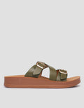ST. YVES BUCKLE SANDAL SLIPPER  FQ28 WANITA