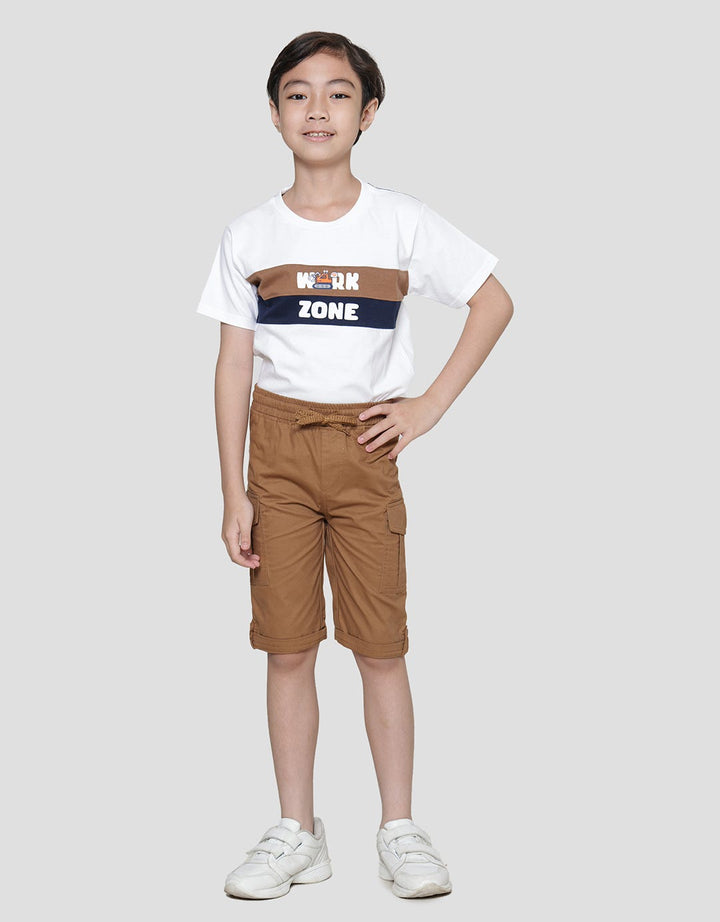 Little M Woven Cargo Cwy Boys Shorts