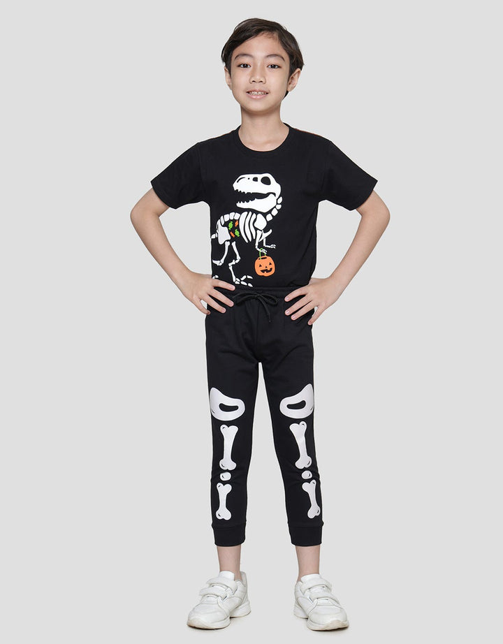 Little M Glow In The Dark Boys Jogger Pants