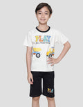 Little M Play All Together Baju Set Anak Laki-Laki