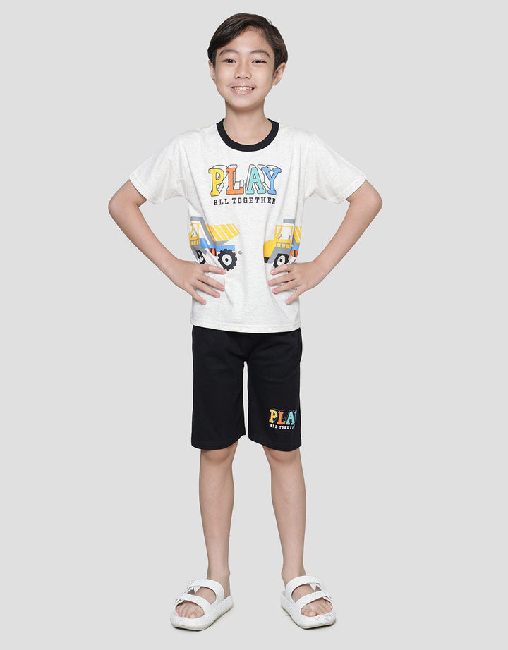 Little M Play All Together Baju Set Anak Laki-Laki