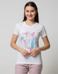 T Zone Kaos Print Cartoon