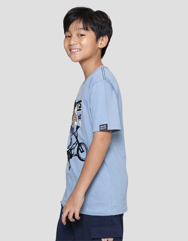 Aero Racer Flocking Kaos Anak Laki-Laki
