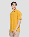 Cole Solid Plain Kaus Kerah Pria
