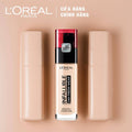 L'Oreal Paris 24H Fresh Wear Infallible Liquid Matte Foundation Make Up - 125 Natural Rose