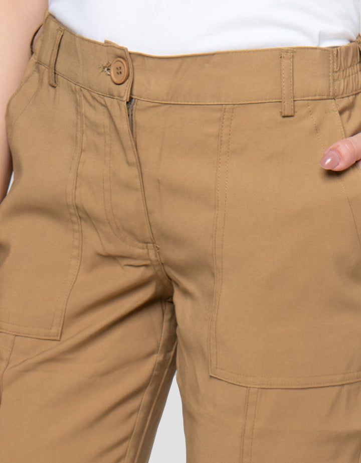 Cardinal Femme Fashion Double Pocket Celana Wanita