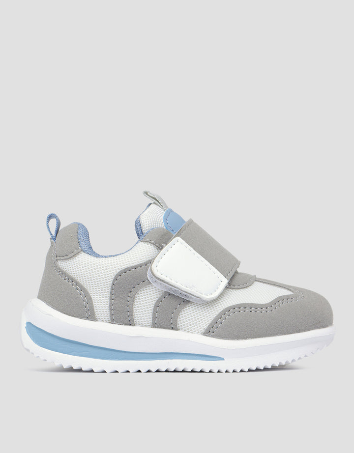 Little M Big Strap Adhesive Sneakers Shoes Boys