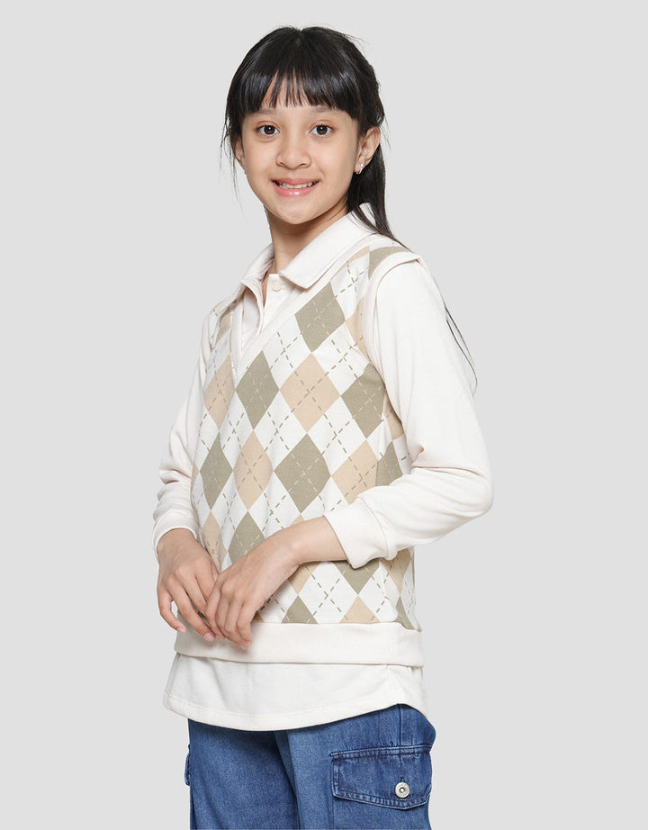 Aero Vest Baes Sweater Anak Perempuan